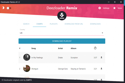 Mais informações sobre "Deezloader Remix"