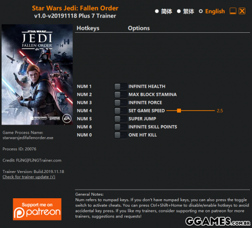 More information about "Star Wars Jedi: Fallen Order"