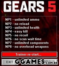 Mais informações sobre "Trainer Gears 5 (dR.oLLe}"