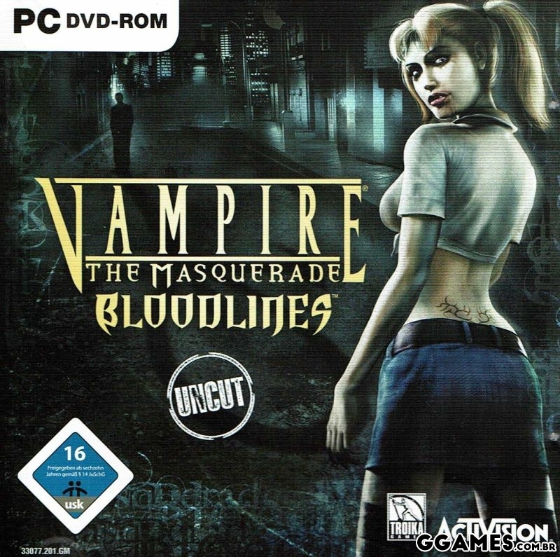 Vampire The Masquerade: Bloodlines + Tradução PT-BR 