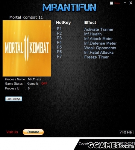 More information about "Trainer Mortal Kombat 11 {MrAntiFun}"