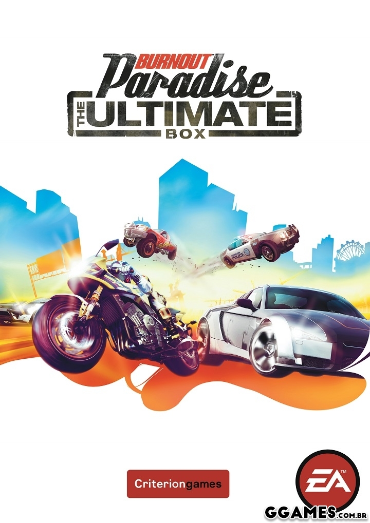 Tradução do Burnout Paradise: The Ultimate Box para Português do