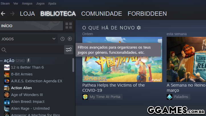 Como compartilhar a biblioteca de jogos na Steam?