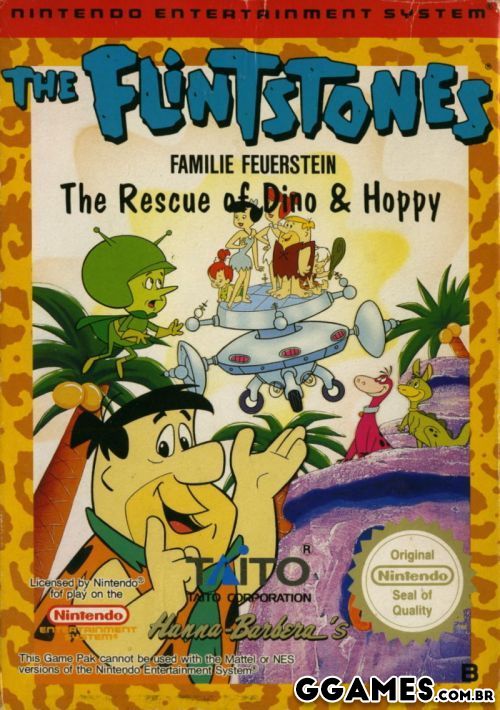 Mais informações sobre "Tradução The Flintstones - The Rescue of Dino & Hoppy PT-BR [NES]"