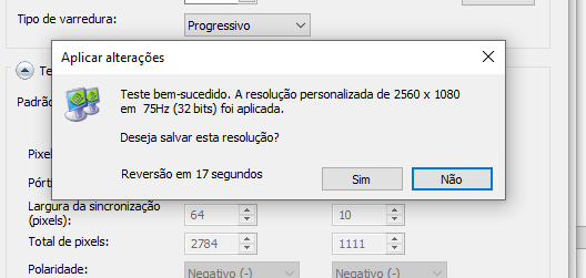 não consigo criar resolução personalizada - AMD Community