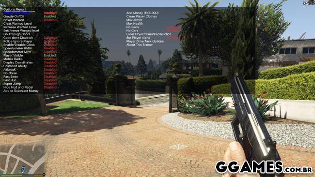 Trainer Grand Theft Auto 5 [SP Only] {Cheat-Mode}