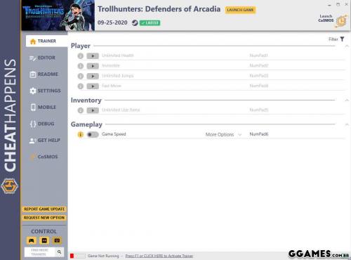 Mais informações sobre "Trainer DreamWorks Trollhunters Defenders of Arcadia {CHEATHAPPENS}"