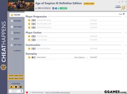 More information about "Trainer Age of Empires III: Definitive Edition (STEAM/GAMEPASS) {CHEATHAPPENS}"