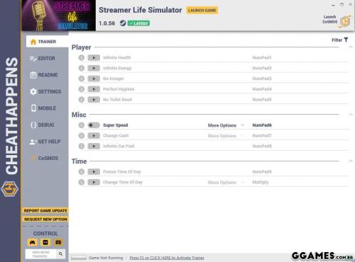 Mais informações sobre "Trainer Streamer Life Simulator {CHEATHAPPENS}"