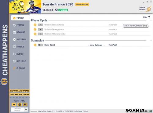 Mais informações sobre "Trainer Tour de France 2020 {CHEATHAPPENS}"