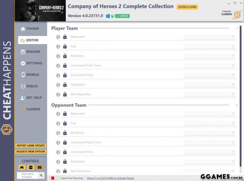 Mais informações sobre "Trainer Company of Heroes 2: Complete Edition {CHEATHAPPENS}"