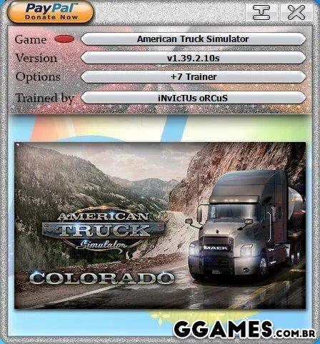 Mais informações sobre "Trainer American Truck Simulator {INVICTUS ORCUS / HOG}"