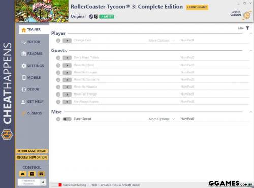 Mais informações sobre "Trainer Rollercoaster Tycoon 3: Complete Edition {CHEATHAPPENS}"