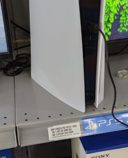 Preço do Playstation 5 no Paraguai 