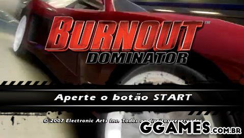 Tradução Burnout Dominator PT-BR & PT-PT [PSP] - Traduções de Jogos - PT-BR  - GGames