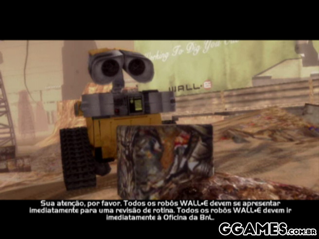 Tradução WALL-E PT-BR [PS2] - Traduções de Jogos - PT-BR - GGames