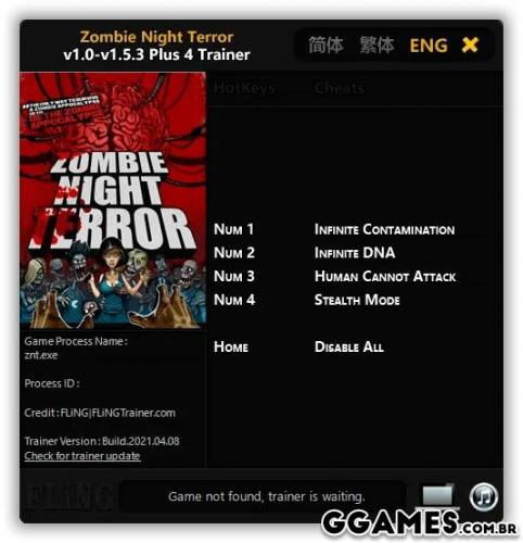 Mais informações sobre "Trainer Zombie Night Terror {FLiNG}"