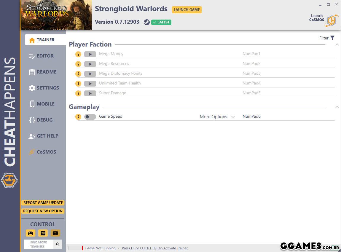 Trainer Stronghold: Warlords {CHEATHAPPENS}