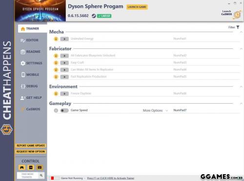 Mais informações sobre "Trainer Dyson Sphere Program {CHEATHAPPENS}"