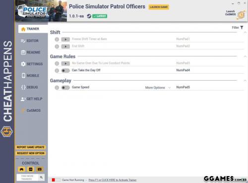 Mais informações sobre "Trainer Police Simulator: Patrol Officers {CHEATHAPPENS}"