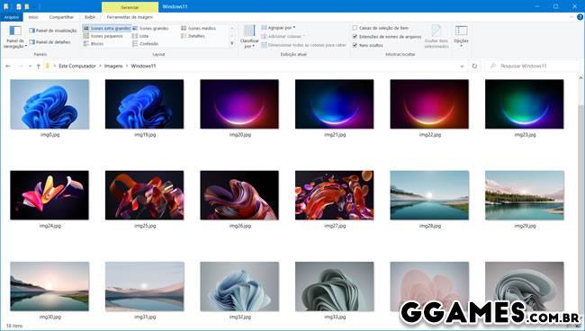 Mais informações sobre "Wallpapers Windows 11 Pack 4K (3840 x 2400)"