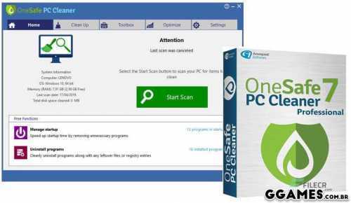 More information about "OneSafe PC Cleaner"