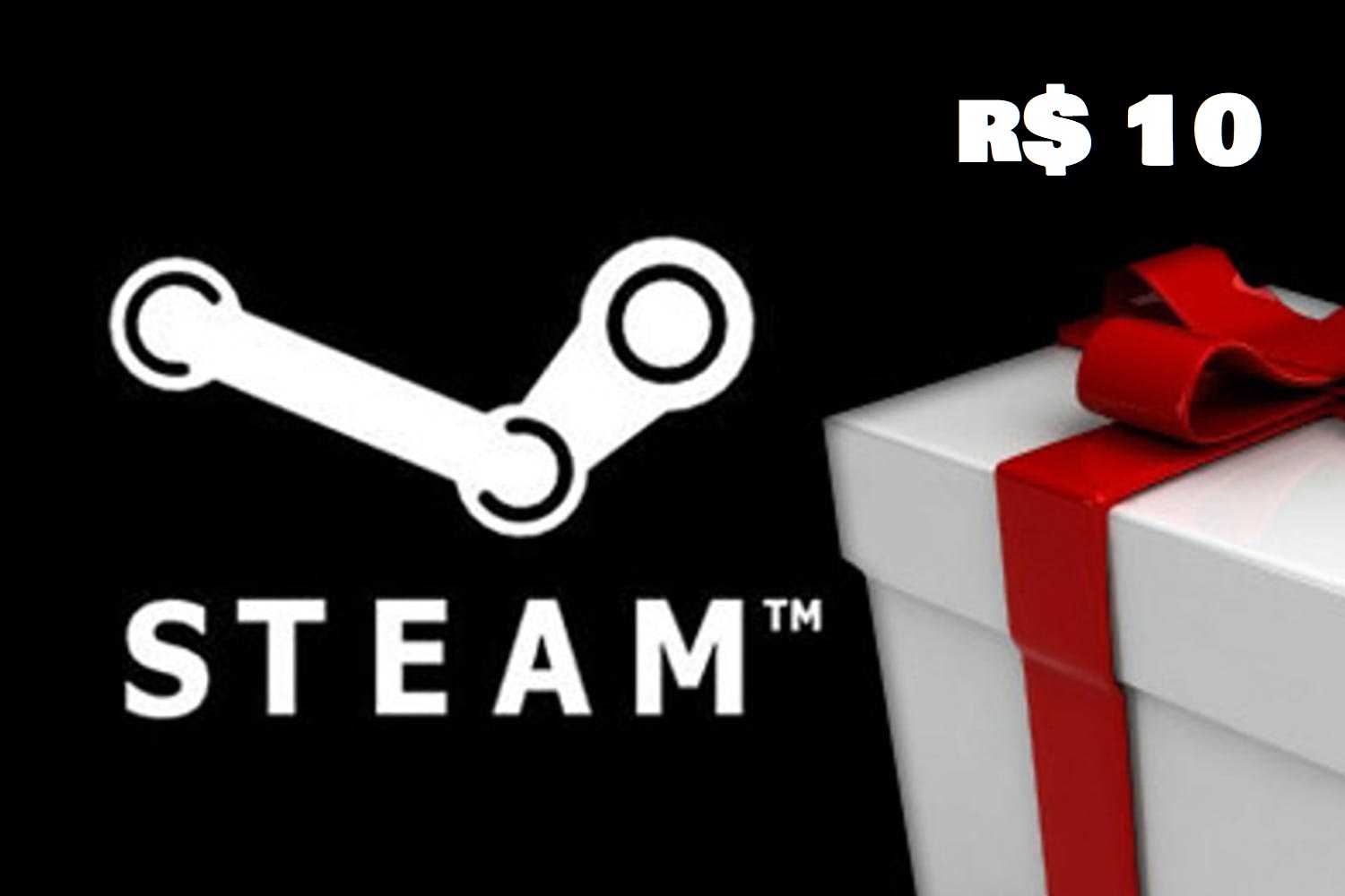 Steam R$10,00 - Gift Card
