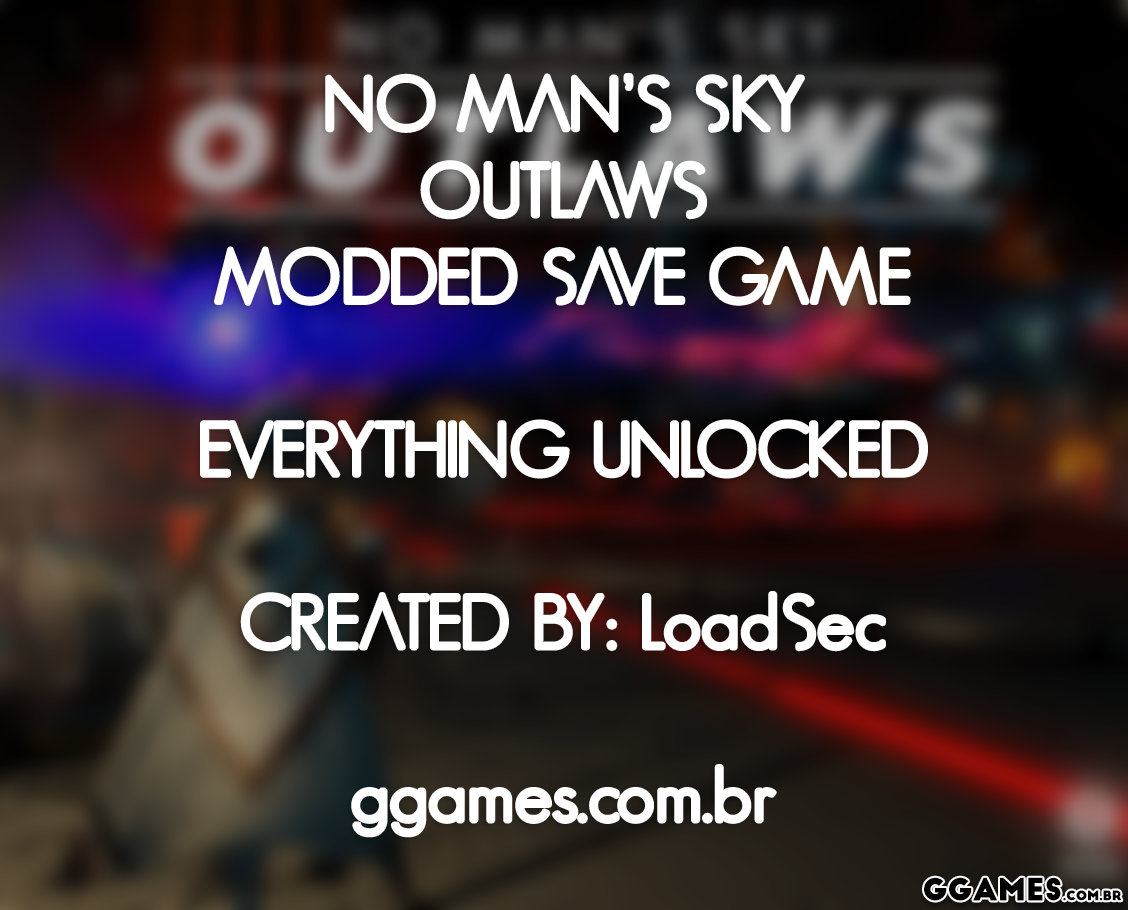 Mais informações sobre "No Man's Sky Modded Save Game with EVERYTHING UNLOCKED to PC (STEAM) and PS4 (CUSA04841) - Created by LoadSec from GGames"