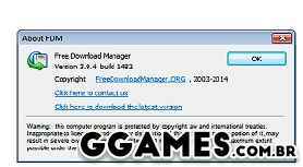 Mais informações sobre "Free download manager (v.3.9.4 build 1482)"