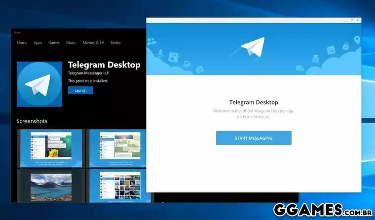 Mais informações sobre "Telegram Desktop"