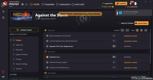 More information about "Against The Storm Trainer (CHEATHAPPENS.COM)"