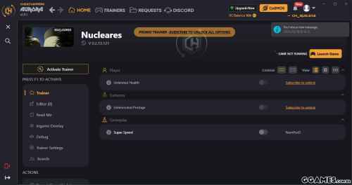 More information about "Nucleares Trainer (CHEATHAPPENS.COM)"
