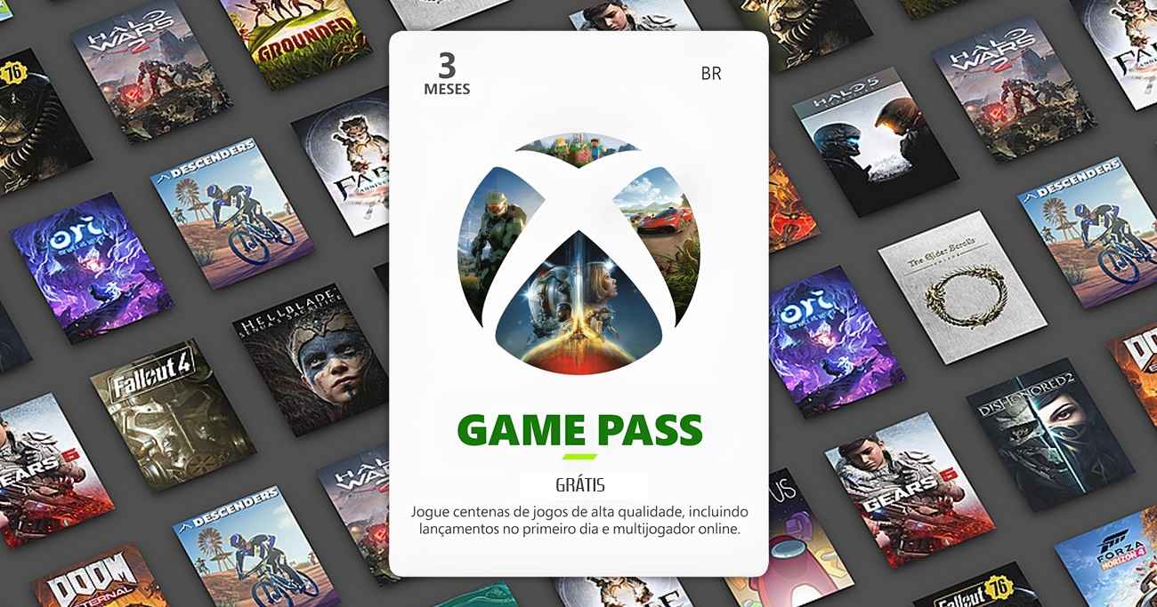 Mais informações sobre "Xbox Game Pass agora está disponível sem custo algum"