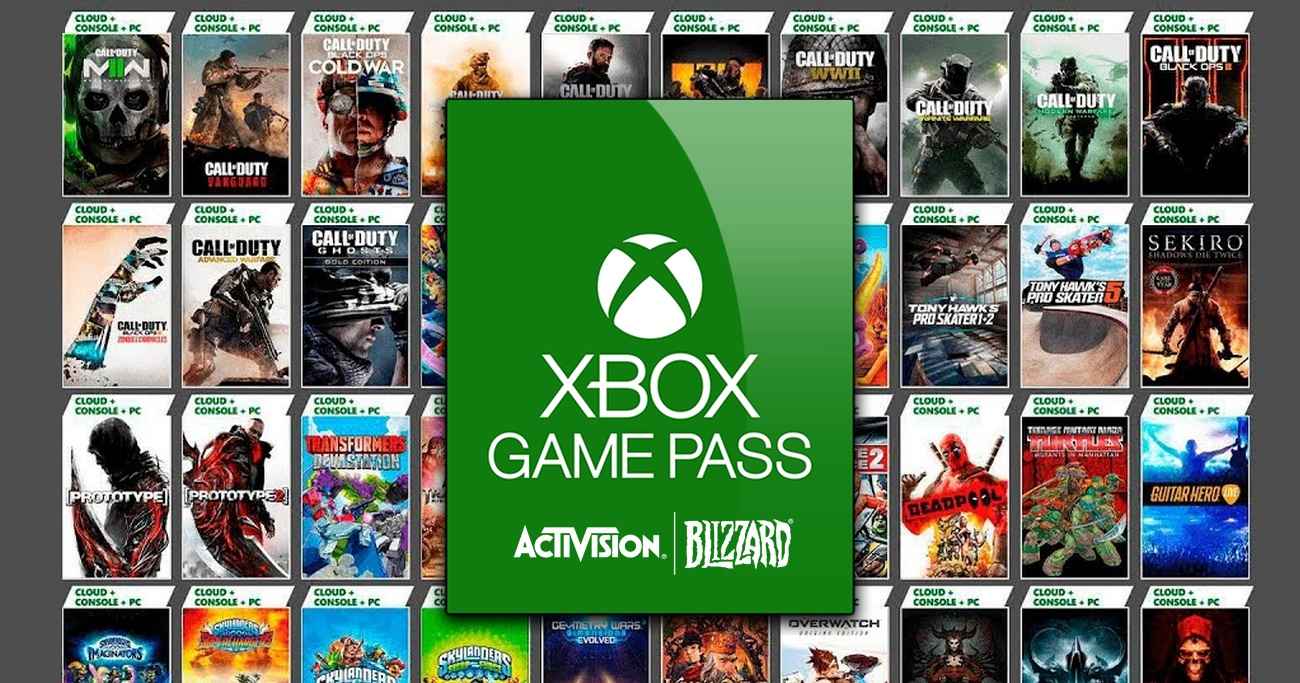 Mais informações sobre "A Activision Blizzard pode trazer seus jogos para o Xbox Game Pass."