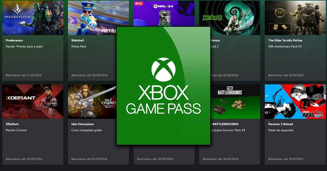 Mais informações sobre "Xbox Game Pass presenteia com recompensas disponíveis de forma gratuita."