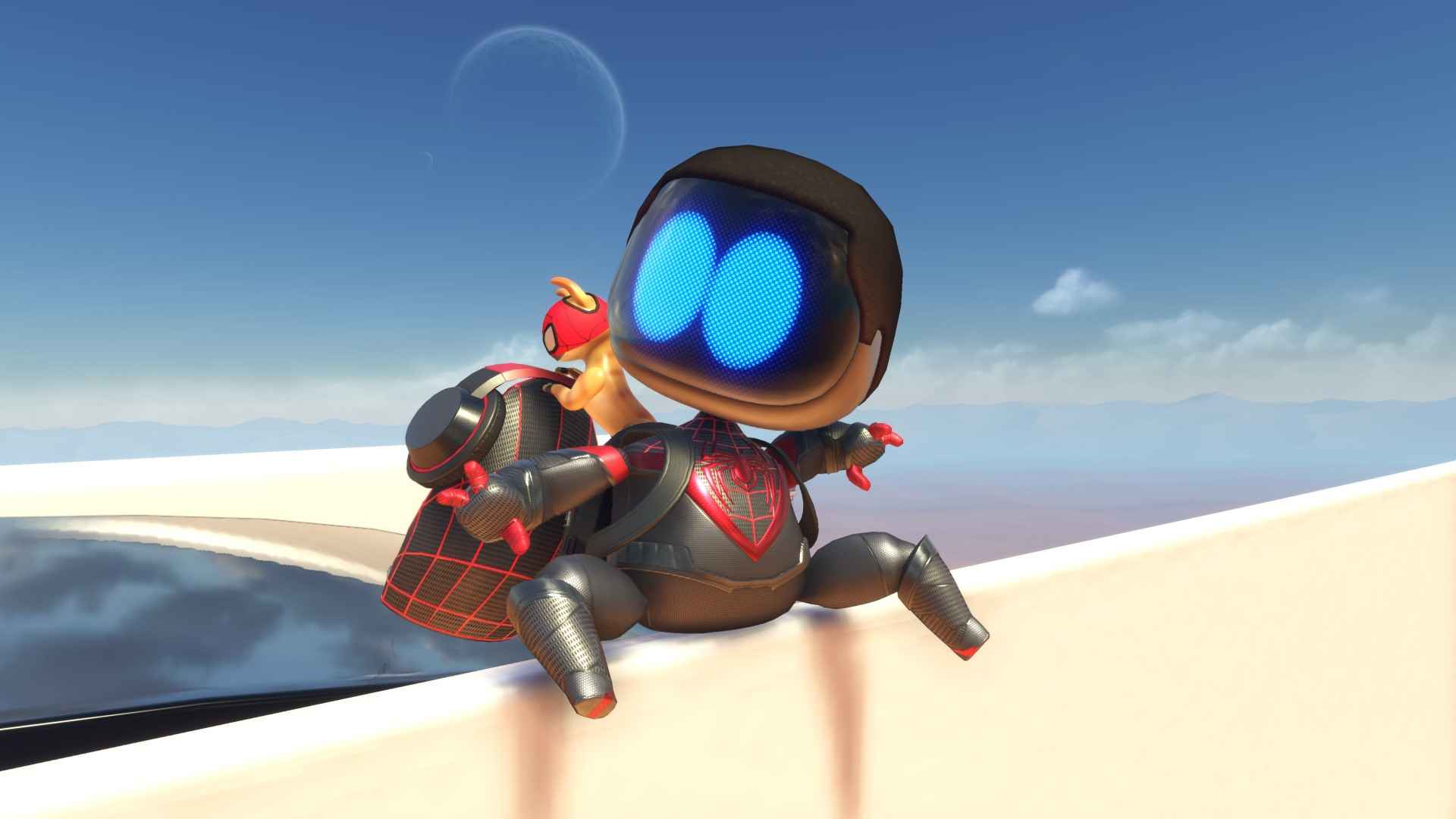 Mais informações sobre "Surpreendentemente, Peter Parker, Miles Morales e Rayman aparecem inesperadamente no universo de Astro Bot!"