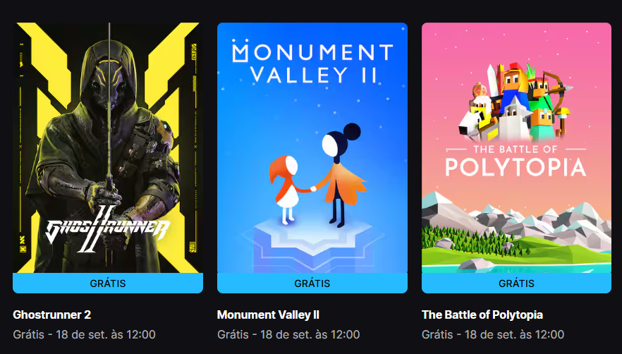 Jogos Gratuitos Epic Games