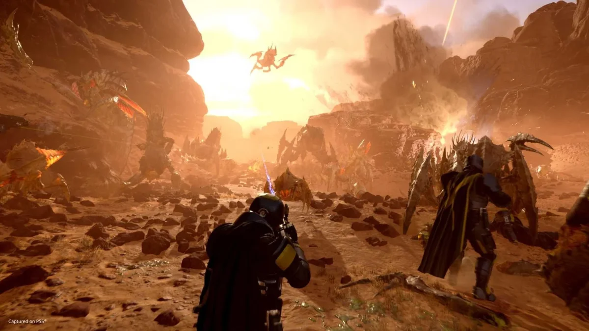 Helldivers 2 pode ganhar personalização de naves em atualização futura Helldivers