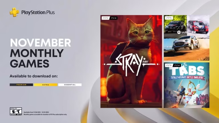 PS Plus novembro 2025