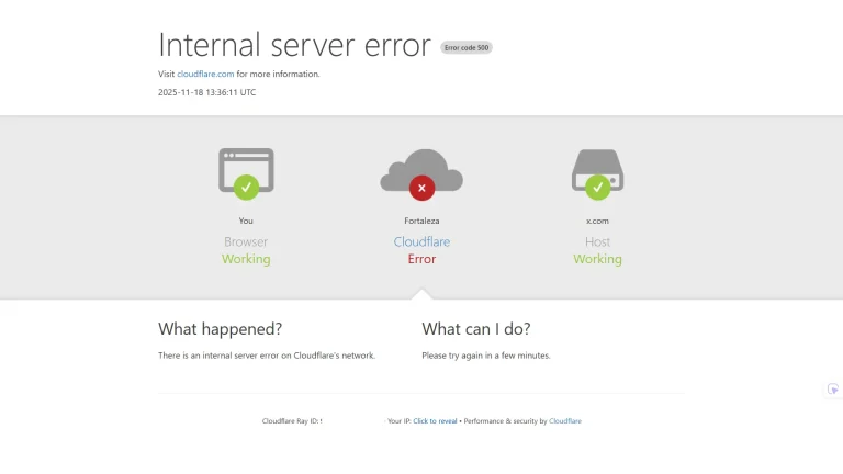 Cloudflare caiu