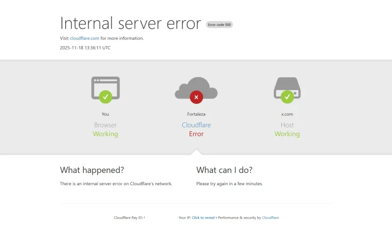 Cloudflare caiu