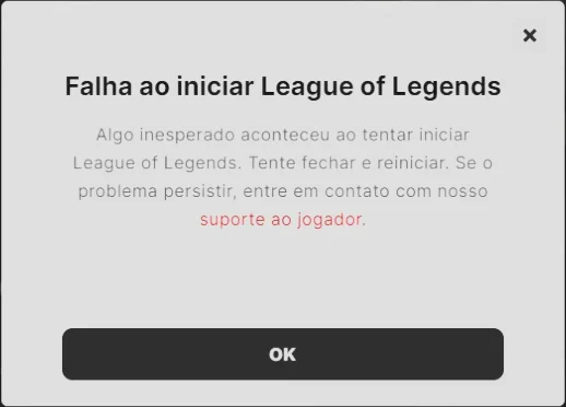 Erro Falha ao Iniciar LoL: 1 Solução Definitiva via Regedit Erro Falha ao Iniciar LoL: 1 Solução Definitiva via Regedit