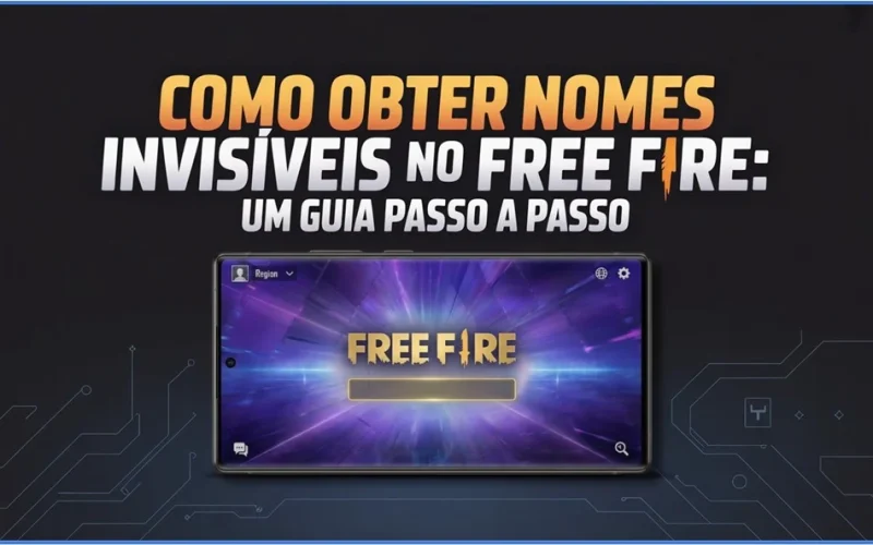 Como Obter Nomes Invisíveis no Free Fire: Um Guia Passo a Passo