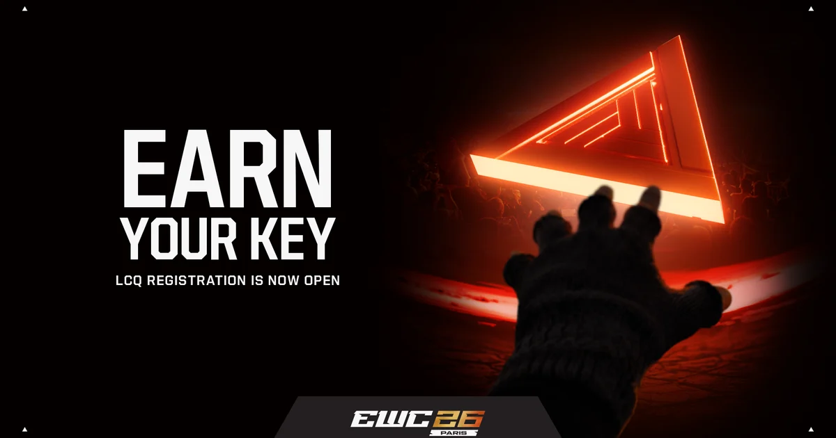 Esports World Cup 2026 abre inscrições para Última Chance Qualifiers