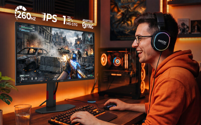 AOC Lança Monitor GAMING 25G4ZR Ideal para Profissionais de Esports