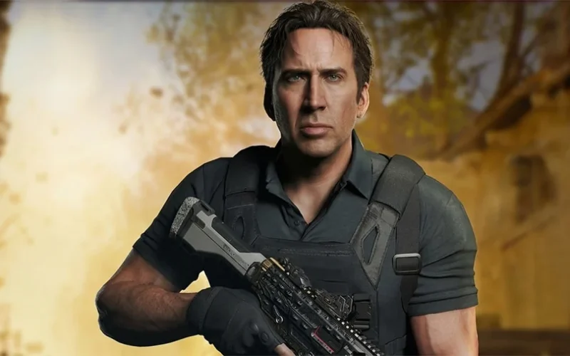 Nicolas Cage é o novo operador em Call of Duty: Black Ops 7 e Warzone
