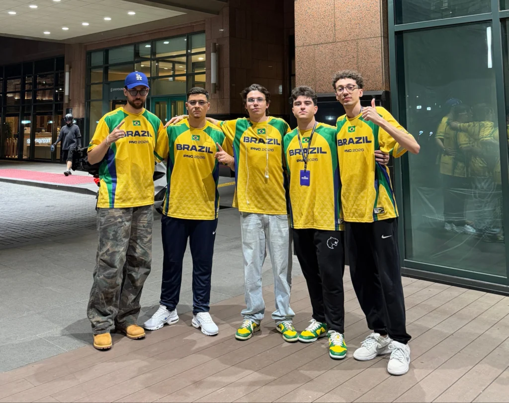 Brasil conquista título mundial inédito no PUBG Nations Cup 2026
