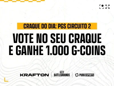 Vote no Jogador do Dia no PGS Circuit 2 e ganhe G-Coin!