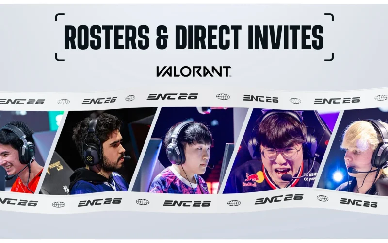 Esports Nations Cup 2026: Confirmadas 16 nações para o torneio de Valorant