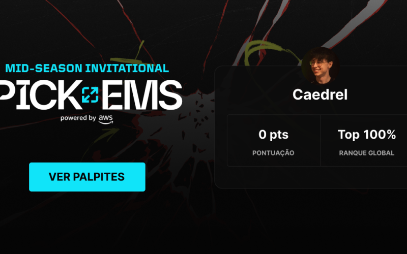 Bolão do Mid-Season Invitational: Fase de Entrada em LoL Esports